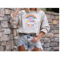 100 magical days of school shirt,100 days of school tees, teacher shirt, 100th day of school celebration