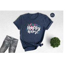 one hoppy nurse shirt, easter nurse shirt, easter egg nurse shirt, gift for nurse, easter day gift, easter day shirt, cu