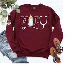 nicu nurse sweatshirt, nursing student long sleeve, nurse life hoodie, nurse shirt for women, neonatal nurse shirt, nurs