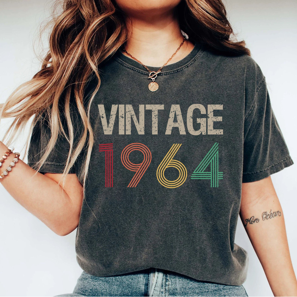 59th Birthday Shirt, Vintage 1964 Limited Edition Cassette T-Shirt, 1964 Birthday Shirt, 59th Birthday Gift For Women, 59th Birthday Men Tee.jpg
