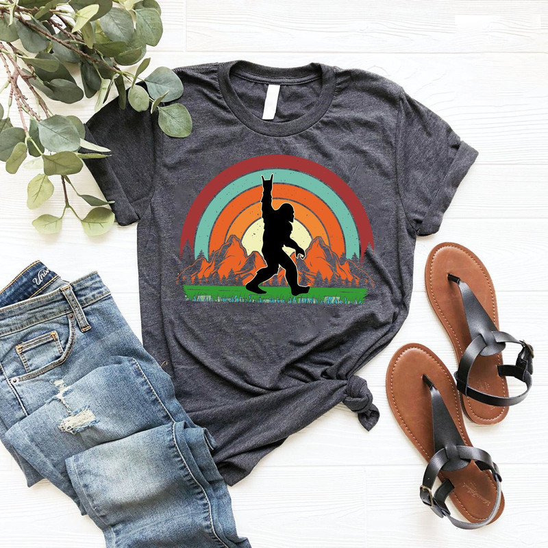 Bigfoot Metallica, Bigfoot Shirt, Big Foot Sunset, Camping Shirt, Adventure Shirts, Camping Shirt, Camping, Outdoor Shirts, Funny Shirt.jpg
