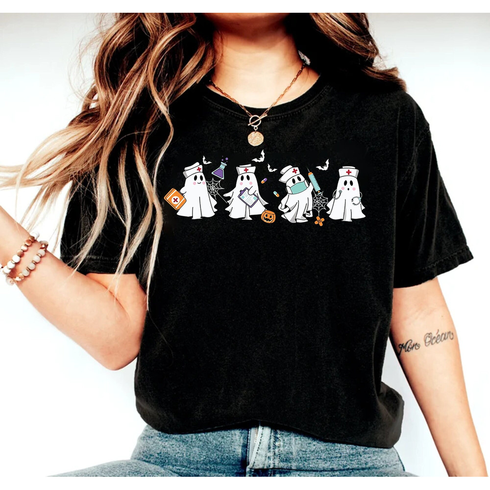 Boo Crew Shirt, Boo Shirt, Nurse Halloween Shirt, Cute Halloween Shirts, Halloween Nurse Shirts, Funny Halloween Shirts, Cute Nurse T-shirt.jpg