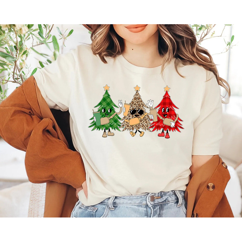 Boojee Out Here Lookin Like A Tree Shirt, Christmas Trees With Lights Sweatshirt, Christmas Tree Shirt, Boojee Christmas Shirt, Christmas.jpg