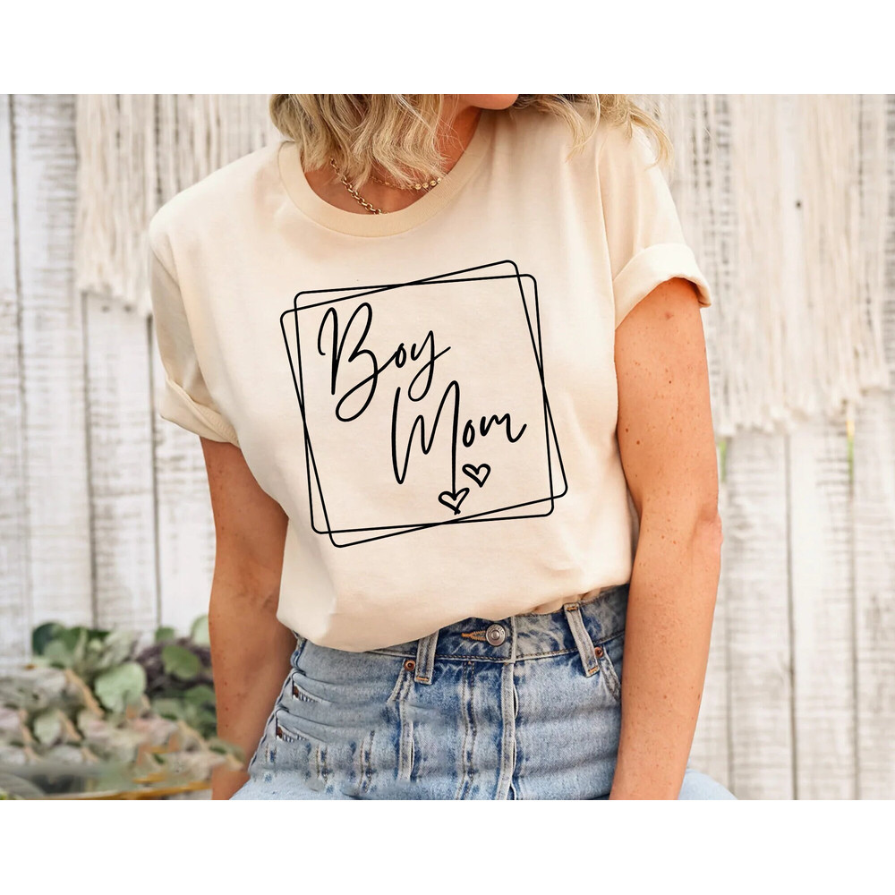 Boy Mama Shirt, Mother Of A Boy Shirt, Cute Boy Mama T-shirt, Gift Idea for Mom of Boys, Boy Mama Gift Shirt, Minimalist Boy Mom, Boy Mama.jpg