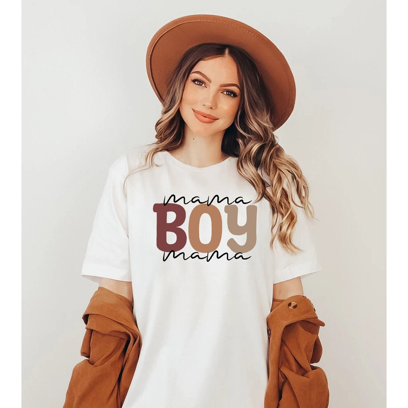 Boy Mama Shirt, Mother of a Boy Shirt, Cute Boy Mama T-shirt, Gift Idea for Mom of Boys, Boy Mama Gift Shirt, Minimalist Boy Mom, Mama Gift.jpg