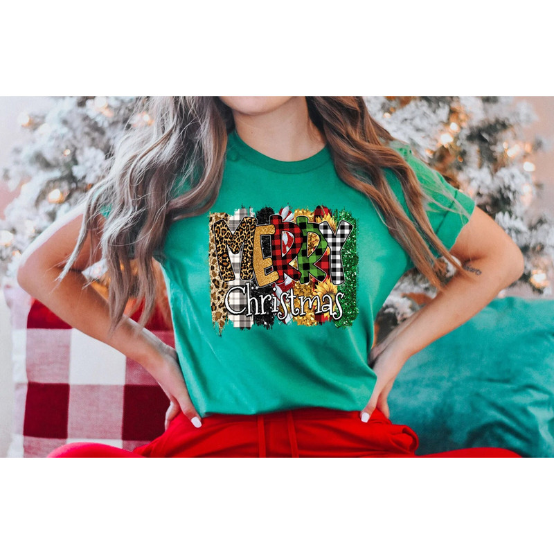 Christmas Shirt, Womens Christmas Shirt, Christmas Shirts for Women, Christmas Women, Merry Christmas Shirt, Merry and Bright Shirt,Xmas Tee.jpg