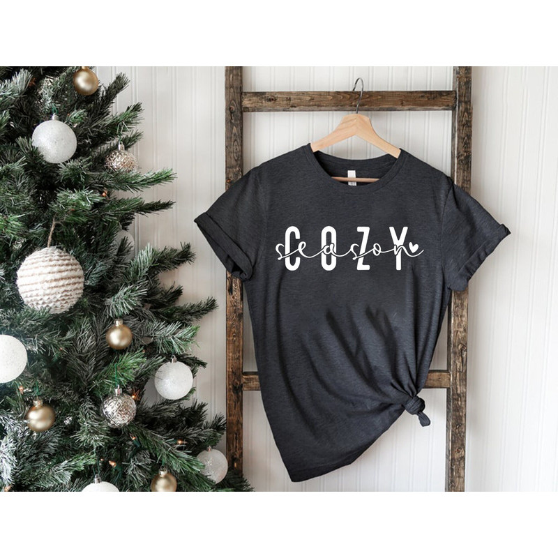 Cozy Season Shirt, Get Cozy Sweatshirt, Cozy Season Merry Christmas, Christmas Sweatshirt, Winter Sweatshirt, Stay Home, Cozy Season Vibes.jpg