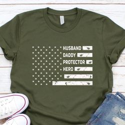 dad usa flag patriotic shirt, fathers day gift, for father shirt, gifts for dad, patriotic shirts, for men, best dad gif