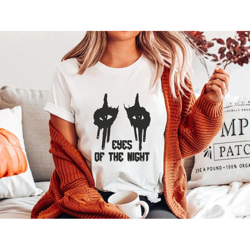 Eyes Of The Night Shirt, Halloween Shirt, Scary Halloween Shirt, Dracula Halloween Shirt, Halloween Vampire Tshirt, Trick or Treat Shirt.jpg