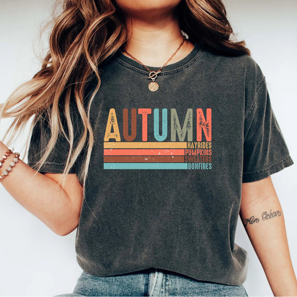 Fall Vibes Sweatshirt, Autumn Leaves Sweatshirt, Trendy Fall Shirt, Thanksgiving Shirt, Pumpkin Spice Tee, Fall Teacher Shirt, Autumn Shirt.jpg