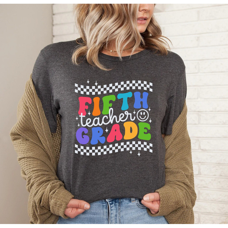 Fifth Grade Teacher Shirt, Teacher Team Shirts, 5th Grade Teacher Shirt, Elementary Tees, 5th Grade T-Shirt, Fifth Grade Tee, Back to School.jpg