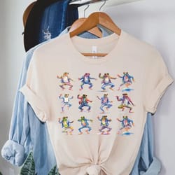 frog dancing shirt, froggy tee, funny frog self care shirt, frog and toad shirt, cottagecore frog shirt, summer shirt, r