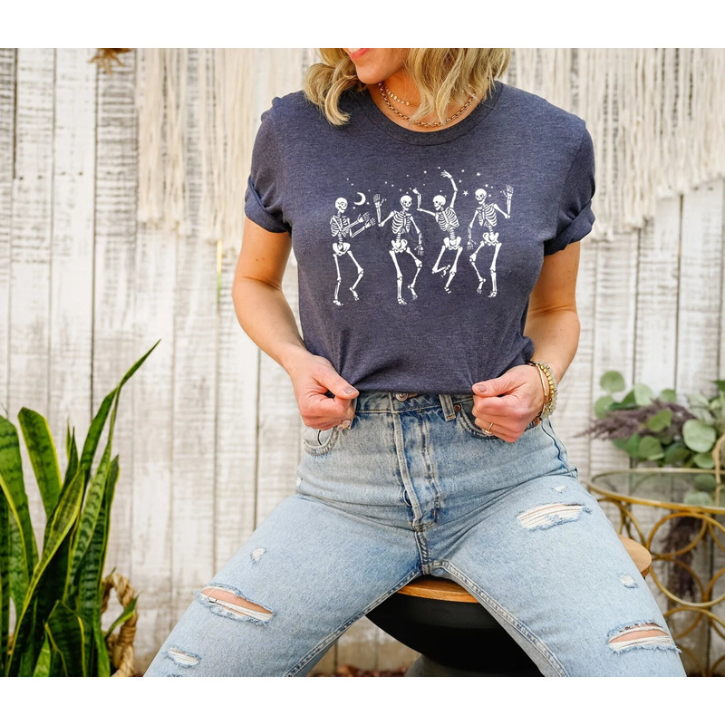 Halloween Party Dancing Skeleton Shirt, Skeleton Dancing Halloween Shirt, Skeleton Shirt, Halloween Skeleton Tee, Skeletons Happy Halloween.jpg