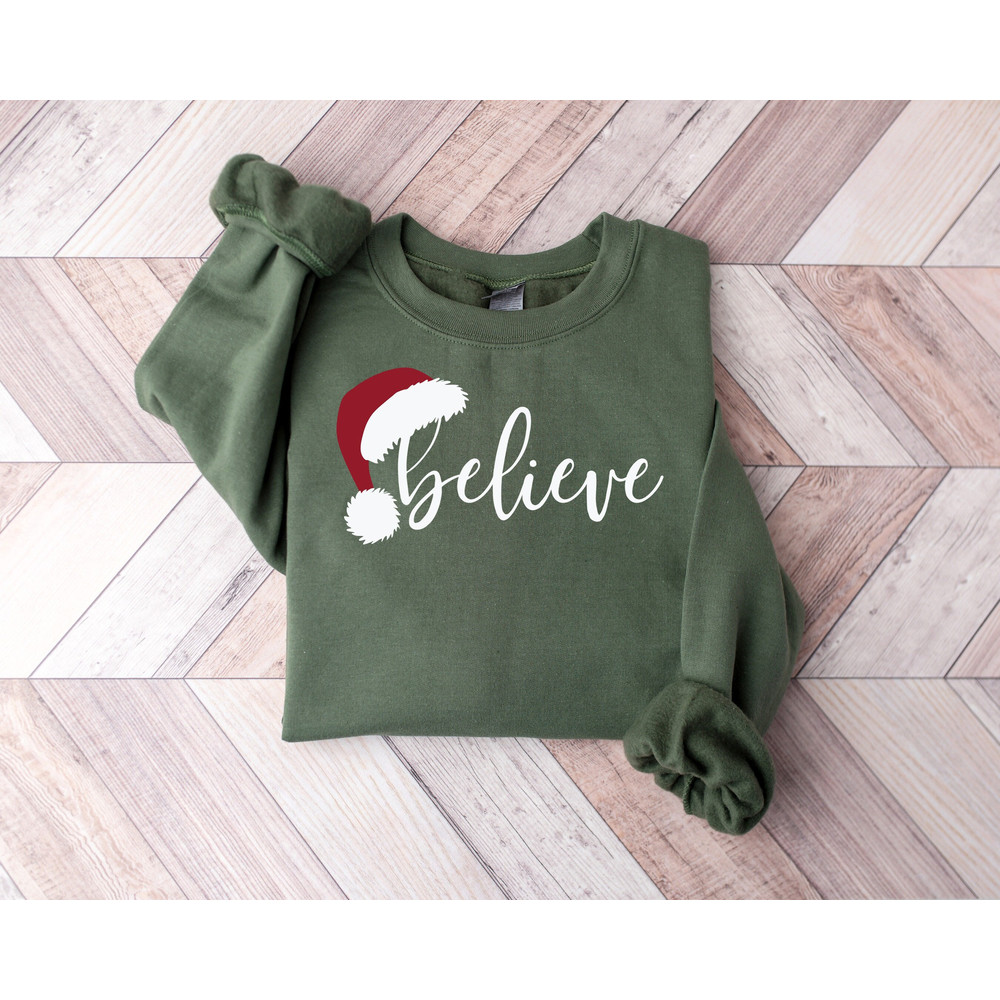 Believe Christmas Shirt, Christmas Believe Shirt Christmas Party Shirt Christmas T-Shirt, Christmas Family Shirt, Believe Shirt.jpg