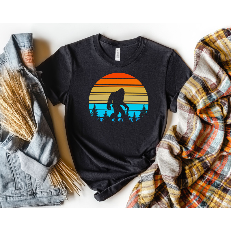 Bigfoot Shirt,Camping Shirt,Adventure Shirt,Outdoor Shirt,Dad Shirt,Fathers Day Shirt,Bigfoot Dad Gorilla Shirt,Fathers Day Gift,Daddy Shirt.jpg