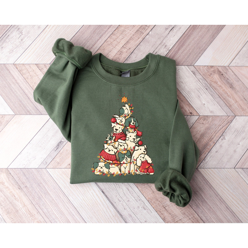 Christmas Dogs Sweatshirt,Dog Lover Sweater, Holiday Sweater, Christmas Shirt,Christmas Dog Sweatshirt,Gift for Dog Lover,Animal Lover Gift.jpg