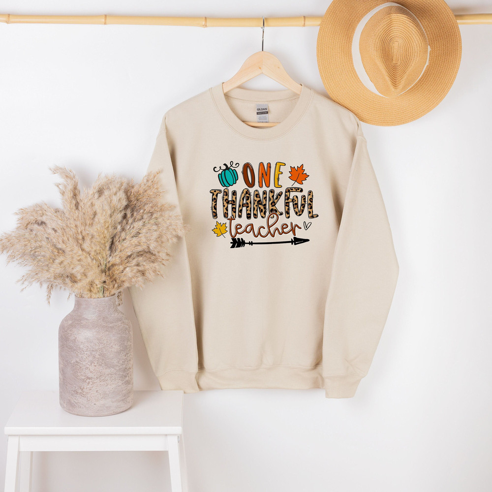 Cute Fall Vibes Shirt For Teacher,Fall Teacher Shirt, Teacher Appreciation Gift,One Thankful Teacher Shirt,Cute Spooky Teacher Sweatshirt.jpg