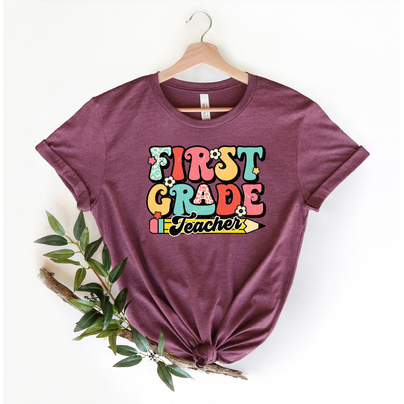 First Grade Teacher Shirt, First Day of School Shirt, Back to School Shirt, Teacher Shirt, 1st Grade Teacher Shirt, Back to School Shirt.jpg