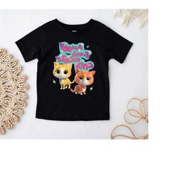 super kitties cats shirt, brave smart strong kind shirt, cats character shirt, super cats shirt, cat hero group shirt