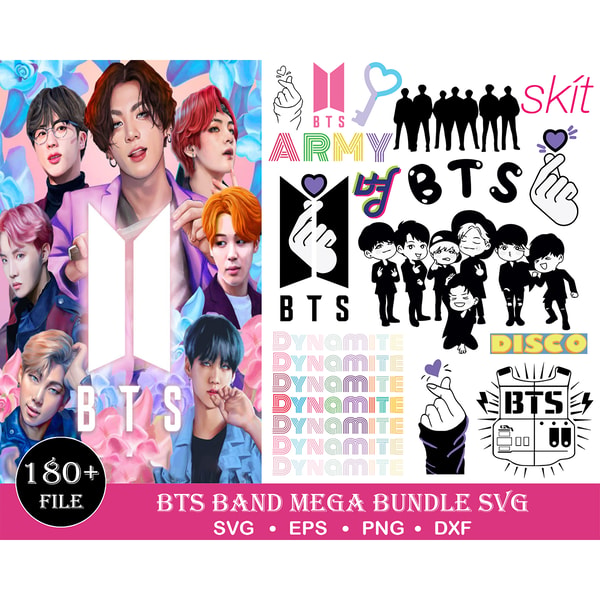 Bts Rt25 180 BTS SVG, BTS Clipart, BTS PNG, Jimin PNG, BTS Silhouette - Inspire ...