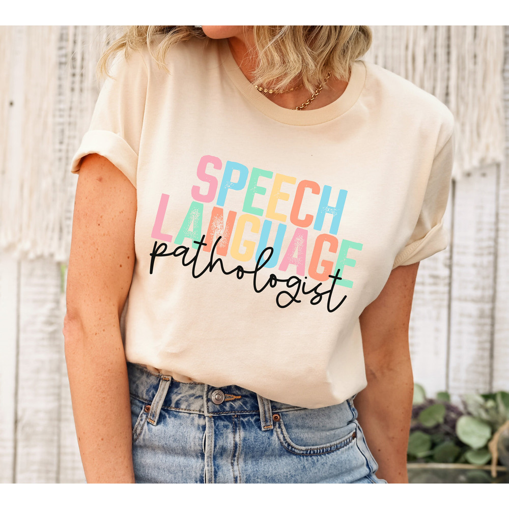 SLP Speech Language Pathologist Shirt, SLP Gifts, Sign Language T-shirt, Speech Tee, Speech Therapist Gift, Language Pathology.jpg