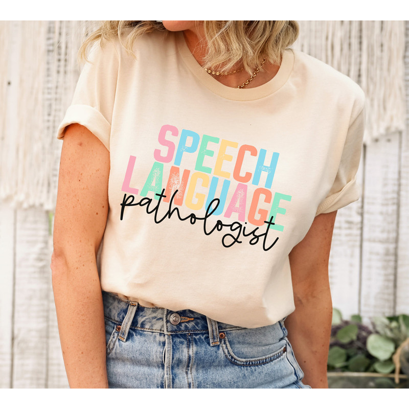 SLP Speech Language Pathologist Shirt, SLP Gifts, Sign Language T-shirt, Speech Tee, Speech Therapist Gift, Language Pathology.jpg