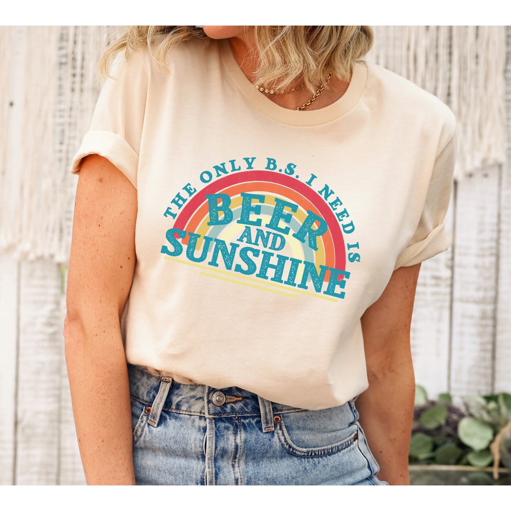 The Only BS I Need is Beer and Sunshine Shirt,Lake ShirtFamily Matching Shirt,Cruise 2023 Family Vacay,Cruise Vacation,Summer Vacation Shirt.jpg