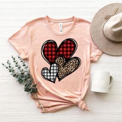 plaid heart valentines day shirt,valentines day shirts for woman,heart shirt,cute valentine shirt,valentines day gift,co