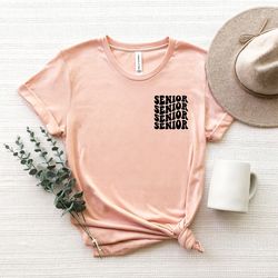 senior pocket size shirt, senior shirt ,graduation gift, senior graduates, graduation shirt gift, senior mom shirt
