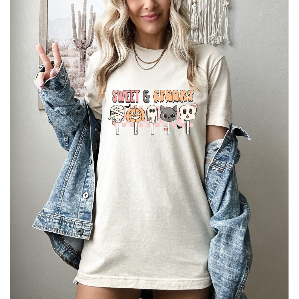 Sweet & Spooky Shirt, Halloween Shirt, Sanderson Sisters, Hocus Shirt, Halloween Funny Tee, Hocus Pocus Shirts, Halloween party.jpg