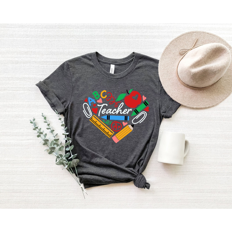 Teacher Shirt, Teacher Life Shirt, Gift For Teacher, Inspirational Shirt, Teacher Appreciation, Cute Teacher Shirt, Teacher Motivational Tee.jpg