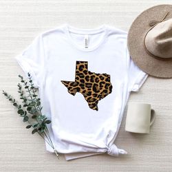 texas shirt, texas map shirt, texas leopard shirt, texas shirt for women, texas womens tshirt, texas state shirt, texas