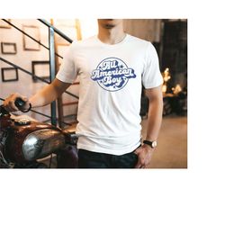 american boy shirt, boys 4th of july t-shirt, american boy gifts, fourth of july boy outfit, patriotic boys shirt, indep