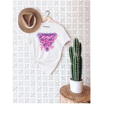 cow girls just wanna have fun shirt, cowgirl shirt, country music shirt, western graphic tee, country shirt, cowgirl gif