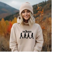 the beatles hoodie, beatles hoodie, beatles gifts, rock and roll hoodies, old style rocker hoodie, retro hoodie, 70s gif
