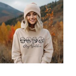 stay golden hoodie, golden girls lover hoodie, golden girl fan, 80's tv hoodie, cute golden girl gift, golden girl hoodi
