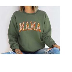 floral mama sweatshirt, cute mom sweatshirt, mother's day gift, mommy shirt, new mom gift, gift for mother, mama shirt,