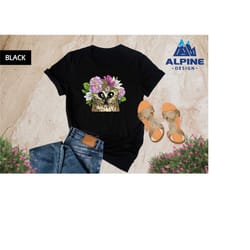 floral owl shirt, flower owl t shirt, birthday gift, owl tee, gardener shirt, nature lover, animal lover shirts , owl sh