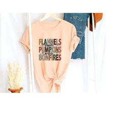 flannels hayrides pumpkins sweaters bonfires shirt, autumn sweater, camping thanksgiving holidays, thanksgiving shirt pu