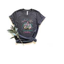 mickey's very merry christmas party 2023 shirt,walt disney world christmas shirt,magic kingdom,christmas gift,disney cas
