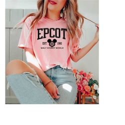 comfort colors disney epcot 1982 tshirt, walt disney world tshirt, disney family trip shirt, vintage walt disney world