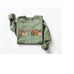 cats christmas sweatshirt,xmas shrt,meowy christmas shirt,cat lovers xmas,christmas cat owner shirt,christmas gifts,cat