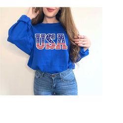 usa sweatshirt,america sweatshirt,usa t shirt,usa crewneck,patriotic shirt,usa tshirt,america shirt,4th of july sweatshi