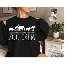 zoo crew sweatshirt, animal keeper, wild life shirt, school zoo crew shirt, animal lover shirt, wild life shirt , cool f