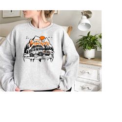 i can go anywhere sweatshirt, camping sweatshirt, adventure sweatshirt, travel sweatshirt, nature mountain forest trip l