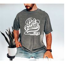 comfort colors, get faded shirt, barber t-shirt, barber shop gifts, barber birthday present, hair stylist shirt, get fad