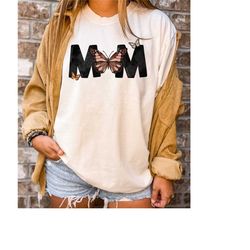 comfort colors mom butterfly tshirt, mom life tshirt, happy mother's day, mom shirt, mother's day shirt, mom butterfly s