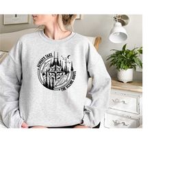 always take the scenic route sweatshirt,camping sweatshirt,adventure tshirt,hiking sweatshirt,nature sweatshirt,mountain