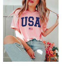 comfort colors 4th of july tshirt,usa shirt,womens 4th of july,america shirt,4th of july,patriotic,red white and blue,4t