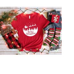 merry christmas reindeer shirt, merry christmas shirt, reindeer shirt, christmas family shirt, christmas sweatshirt, chr